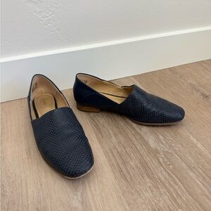 Clark’s Navy Loafers for Women